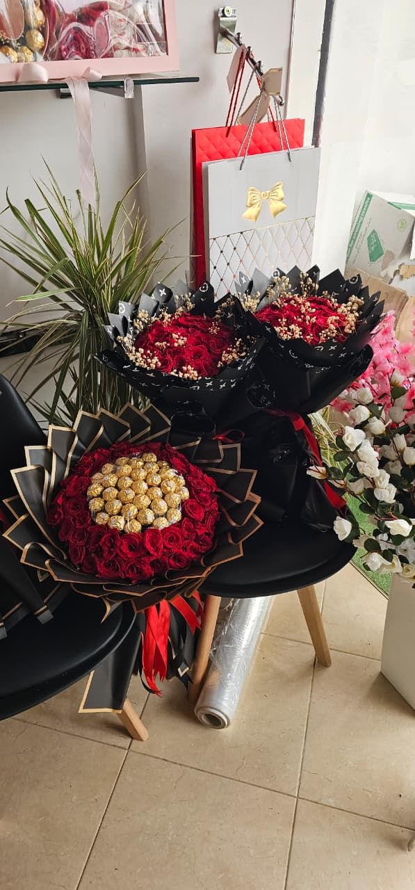 Roses et Ferrero Prestige