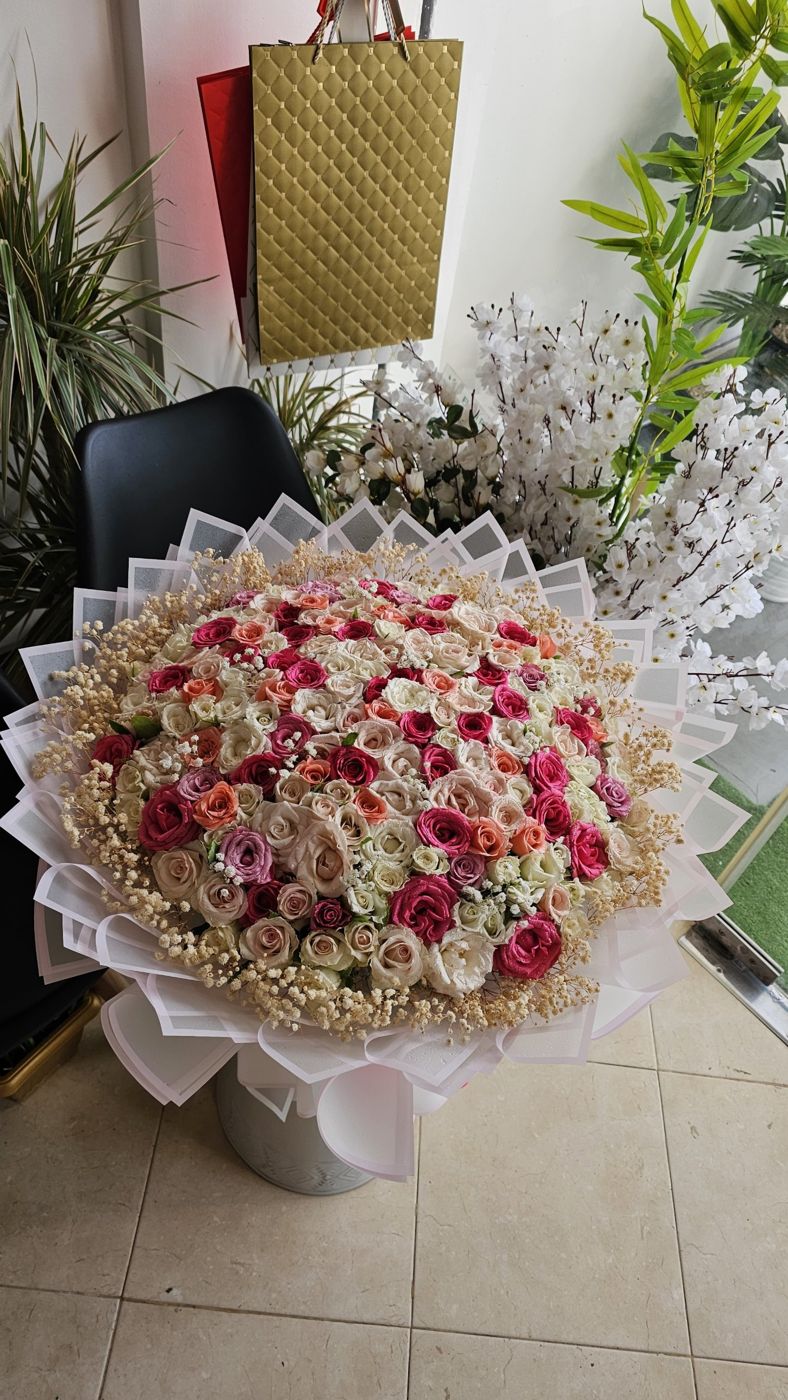 Méga Bouquet Multicolore