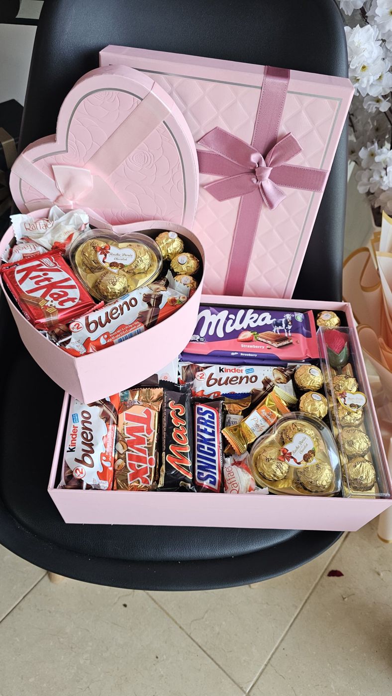 Coffrets Rose Chocolats